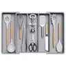 Grand organisateur d'ustensiles de cuisine en plastique… – vue 6