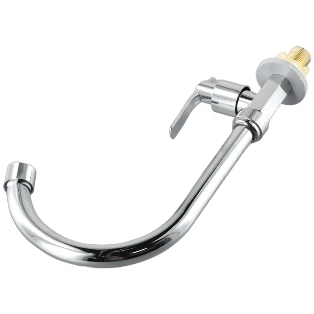 Robinet de cuisine grand en acier inoxydable – vue 5