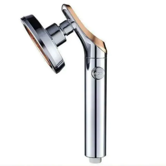 Pommeau douche main rotatif économiseur eau haute… – vue 4