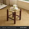 Tabouret bas tissé rétro – vue 6