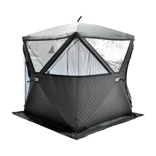 Tente sauna hiver camping pêche glace isolante épaissie… – vue 5