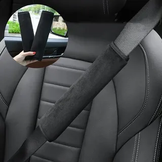 Housses de ceinture de sécurité de voiture en peluche douce-housses de…