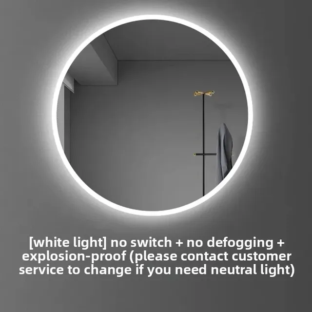 Miroir rond intelligent de 19.5 pouces – vue 4