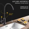 Robinet cuisine eau filtrée acier inoxydable noir mat… – vue 5