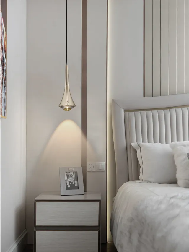 Pendentif LED lumières miroir lampe réglable en… – vue 5