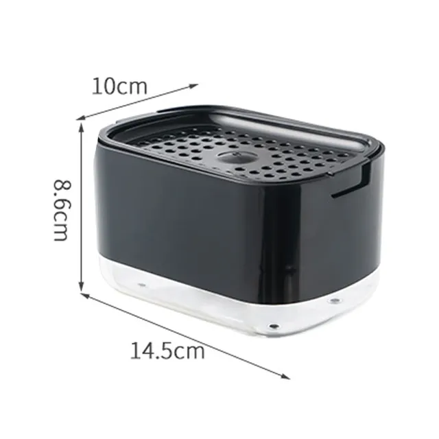 Distributeur savon presse porteponge compact gainplace… – vue 6