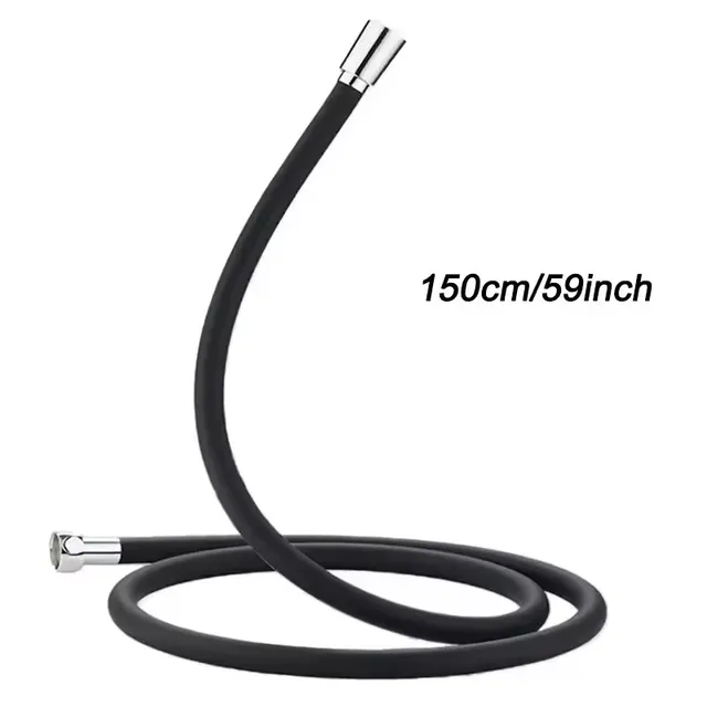 Nouveau 1.5/2/3M Silicone pomme de douche tuyau Flexible… – vue 6