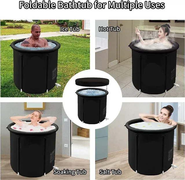 Baignoire pliante gonflable grande baignoire glacée… – vue 4