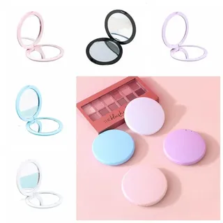 Miroir poche compact rond pliable double face plastique aluminium…