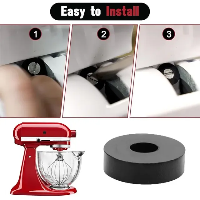 Rondelles caoutchouc noires compatibles KitchenAid… – vue 2