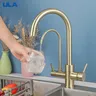 Mitigeur évier cuisine trois voies double bec haut… – vue 4