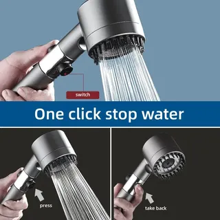 Pommeau de douche haute pression