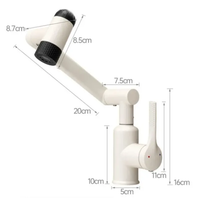 Robinet de lavabo multifonctionnel – vue 7