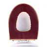Housse siège toilette rembourrée velours microfibre… – vue 4