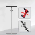 Supports d&rsquo;évier sous plan en acier inoxydable, pieds d&rsquo;évier télescopiques réglables, Support d&rsquo;évier sous plan sous le comptoir