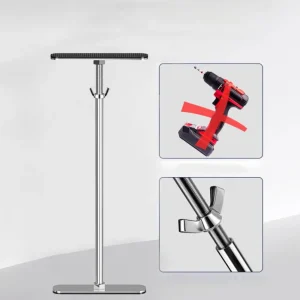 Supports d&rsquo;évier sous plan en acier inoxydable, pieds d&rsquo;évier télescopiques réglables, Support d&rsquo;évier sous plan sous le comptoir