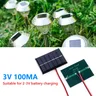 5W 5V/12V 1W 3V Mini panneau solaire polysilicium… – vue 3