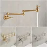 Robinet mural pivotant pour lavabo de cuisine moderne – vue 2