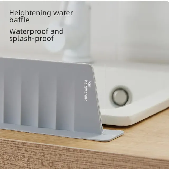 Panneau de blocage d'eau en Silicone pour cuisine – vue 3