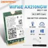 Adaptateur sans fil WiFi 6E AX210NGW NGFF – vue 1