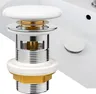 Bouchon pour canalisation en céramique pour évier de… – vue 1