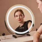 Miroir de maquillage LED avec lumière LED, miroir en spanMirror intelligent, bureau à domicile, luxe, célébrité Internet