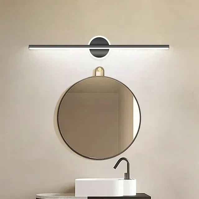 Lampe de miroir LED nordique Simple longue applique… – vue 3