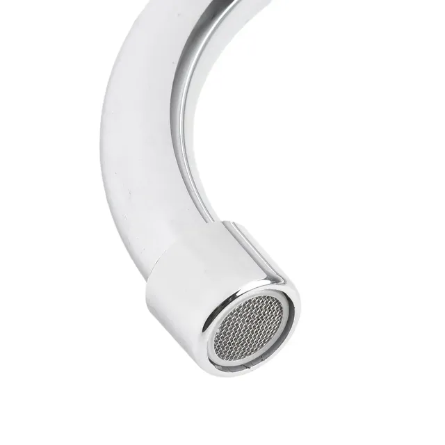Robinet mélangeur cuisine laiton massif chromé double… – vue 3