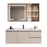 Évier moderne salle de bain armoire lumière LED miroir… – vue 6