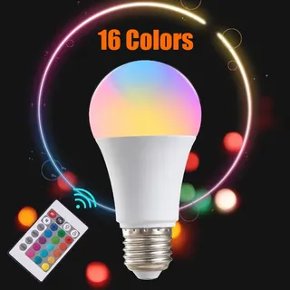 Ampoule LED multicolore RGB