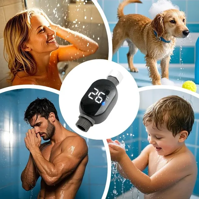 Jauge de température de douche à domicile – vue 5