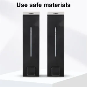 Distributeur de savon manuel mural souple, récipient de savon liquide pour les mains pour salle de bain, toilettes, hôtel, usage Commercial Distributeur de savon manuel mural souple, récipient de savon liquide pour les mains pour salle de bain, toilettes, hôtel, usage Commercial