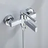 Mitigeur mural bain douche contemporain angulaire métal… – vue 3