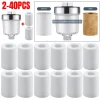 Analyste de purification de sortie d&rsquo;eau, filtre universel pour HOShower, filtre domestique, coton PP, pratique à haute densité