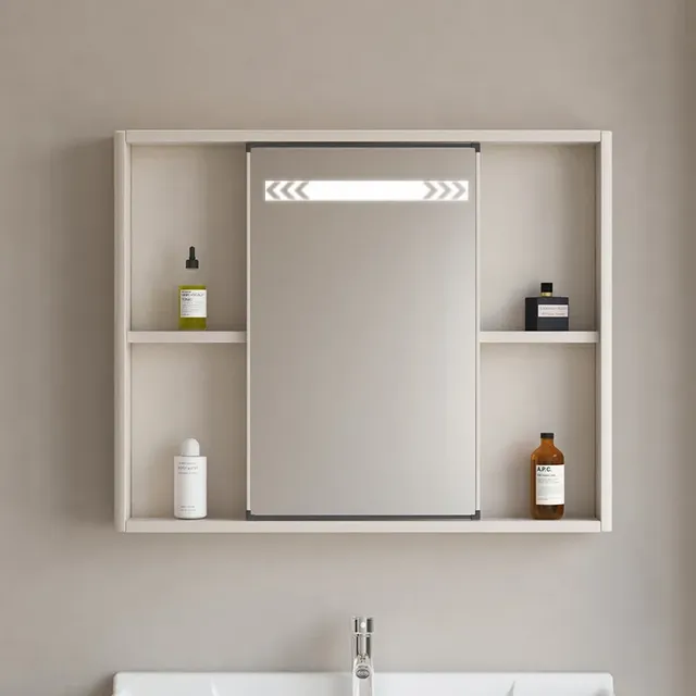 HOMirror-Armoire à médicaments avec lumières de… – vue 2