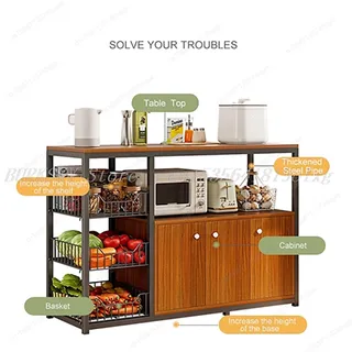 Armoire de rangement de cuisine multicouche T1