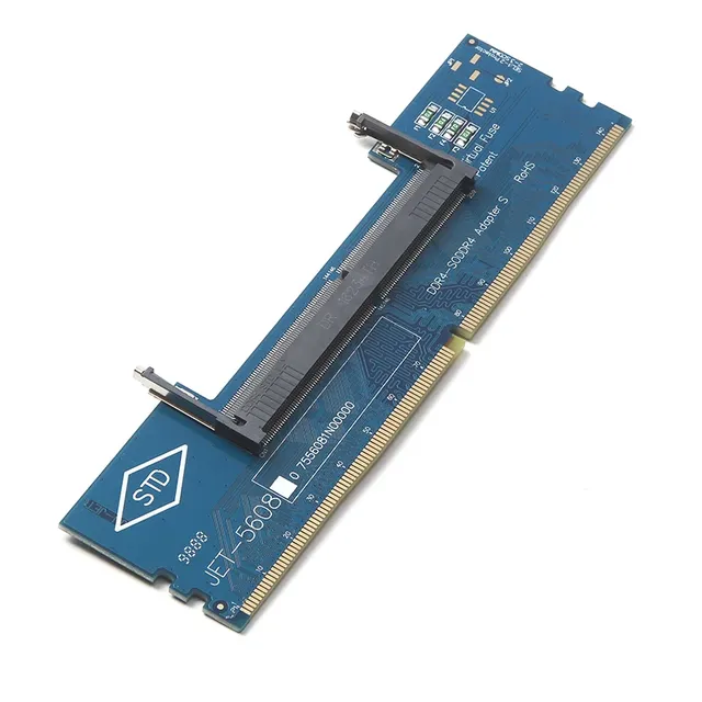 Adaptateur mémoire DDR4 SODIMM vers DIMM bureau portable… – vue 2