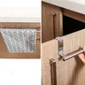 Porte serviettes suspendu acier inoxydable brossé argent… – vue 3