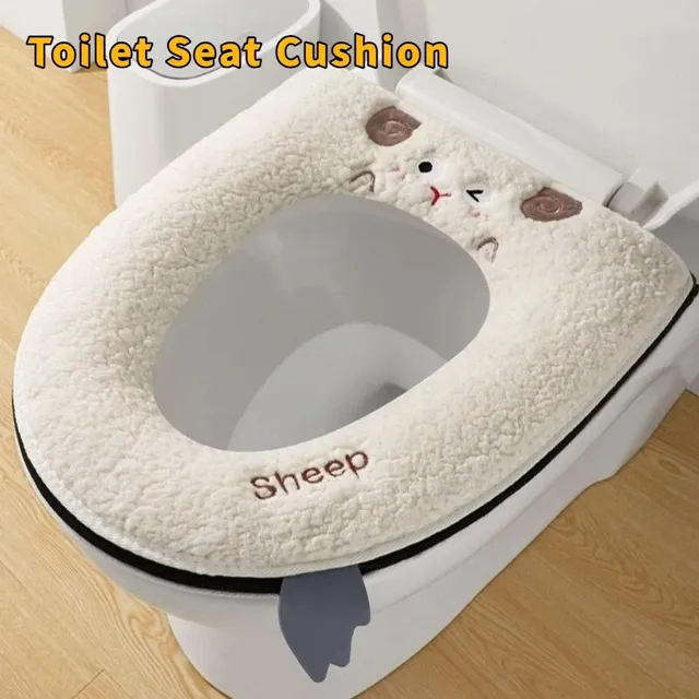 Housse de siège de toilette de dessin animé – vue 2