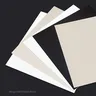 Panneau rigide en PVC blanc noir brillant – vue 6