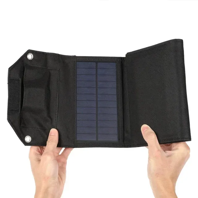 Panneau solaire pliant 60W/80W/100W USB 5V – vue 2