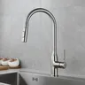 Robinet d'évier de cuisine gris canon – vue 4