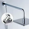 Bras de douche tuyau inférieur pomme de douche murale… – vue 6