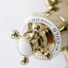 Mitigeur thermostatique mural doré victorien double… – vue 4