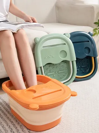 Bassin de Énergie des Pieds Pliable pour Adultes