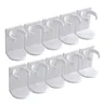 Support mural pots épices réglable plastique ABS blanc… – vue 1
