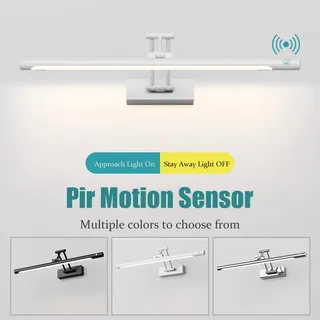 Led salle de bain miroir avant lampe Pir détection de mouvement salle…