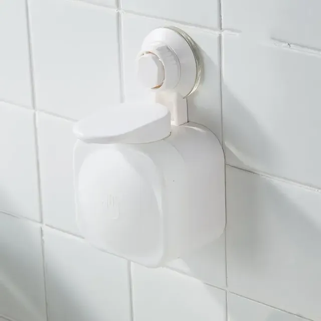 Distributeur de savon à ventouse pour salle de bain – vue 2