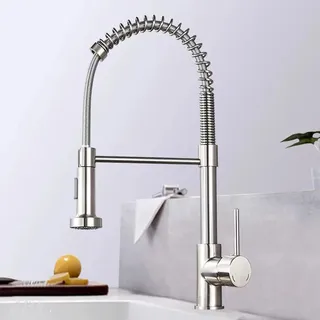 Robinet d'évier de cuisine brossé
