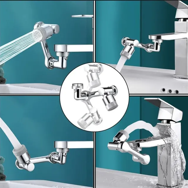 1080 ° Extension de robinet d'évier de cuisine Flexible – vue 4